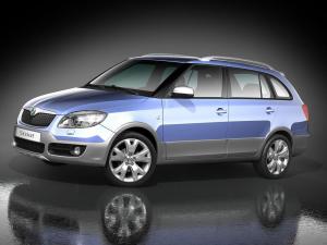 Skoda Fabia Combi Scout 2007 года